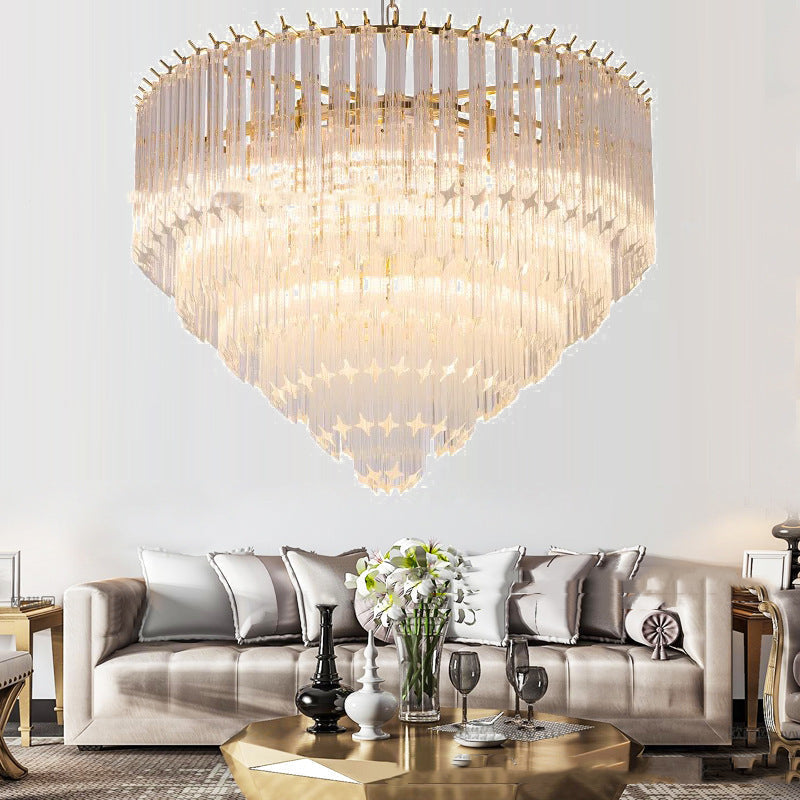 Silva Moderno Lusso Arte LED Lampade a Sospensione Vetro Soggiorno