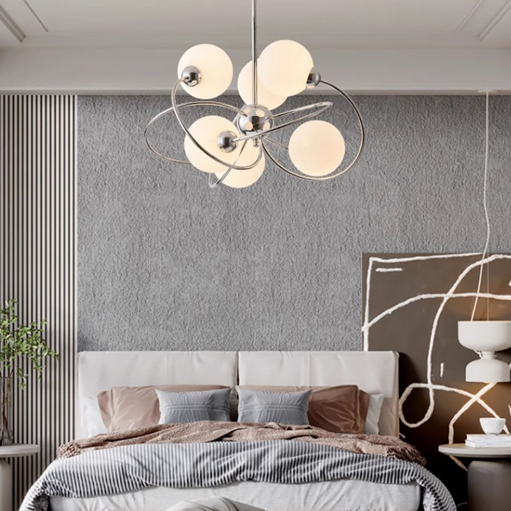 Arisha Vintage LED Metallo/Vetro Sospensione Rame Camera da letto/Cucina