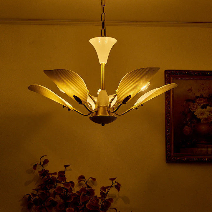 Silva Classica Metallo Acrilico Lux Lampadario Bianco Soggiorno Camera da letto