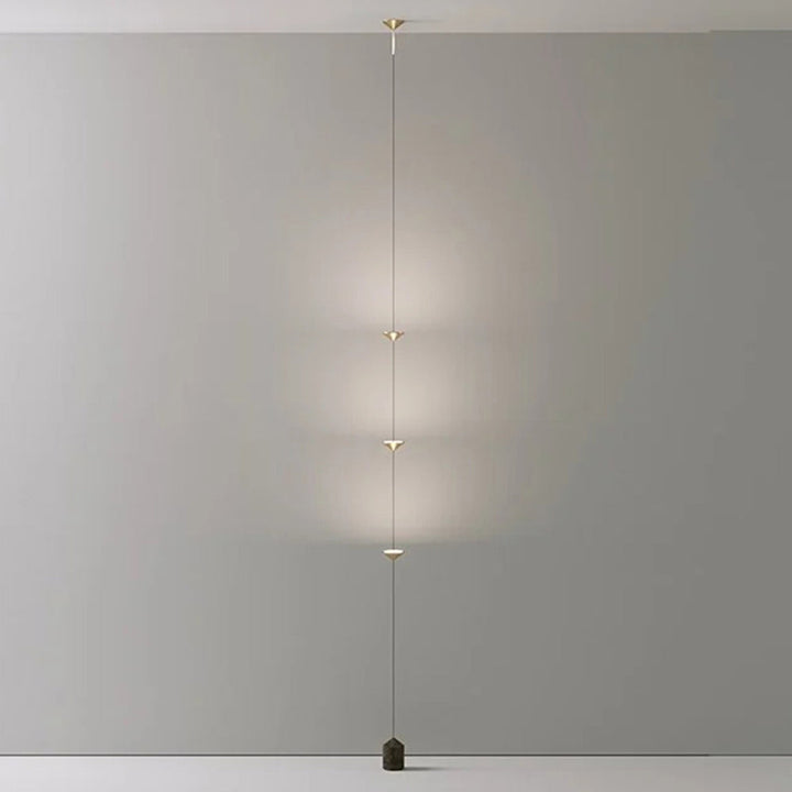 Mira Minimalista LED Insolito Lampade da Terra Metallo Lineare Snello