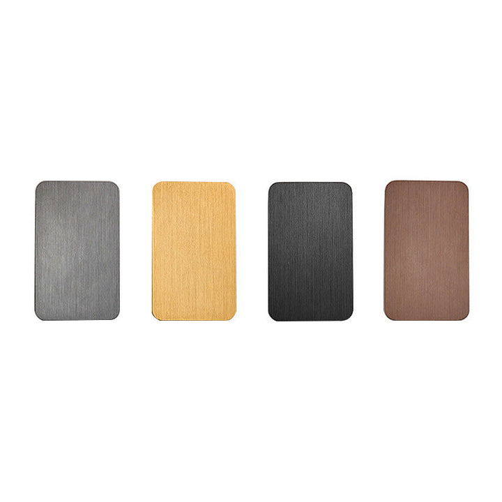 Muto Moderno Metallo Applique Oro/Nero/Marrone/Bianco/Grigio Camera da letto/Soggiorno