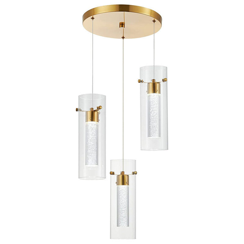 Arisha Moderno Designer Metallo Vetro Lampade a Sospensione Camera da Letto