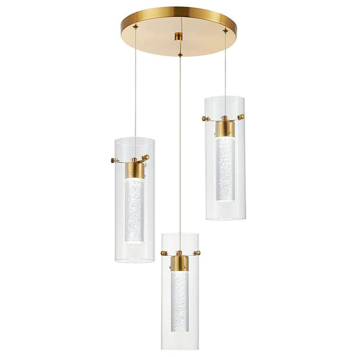 Arisha Moderno Designer Metallo Vetro Lampade a Sospensione Camera da Letto