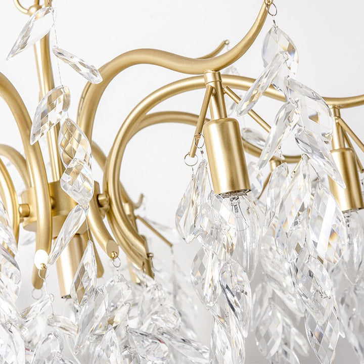 Kristy Elegante LED Fiore Lampada a Sospensione Moderno Lusso