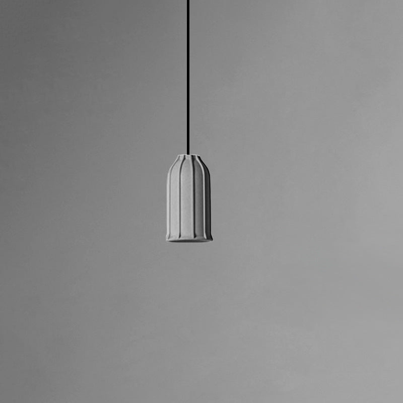 Avi Industriale Metallo Cemento Sospensione Arancione Grigio Soggiorno Cucina