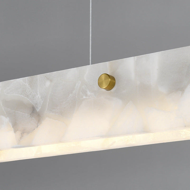 Arisha Moderno Metallo/Marmo Sospensione Bianco Camera da letto/Cucina
