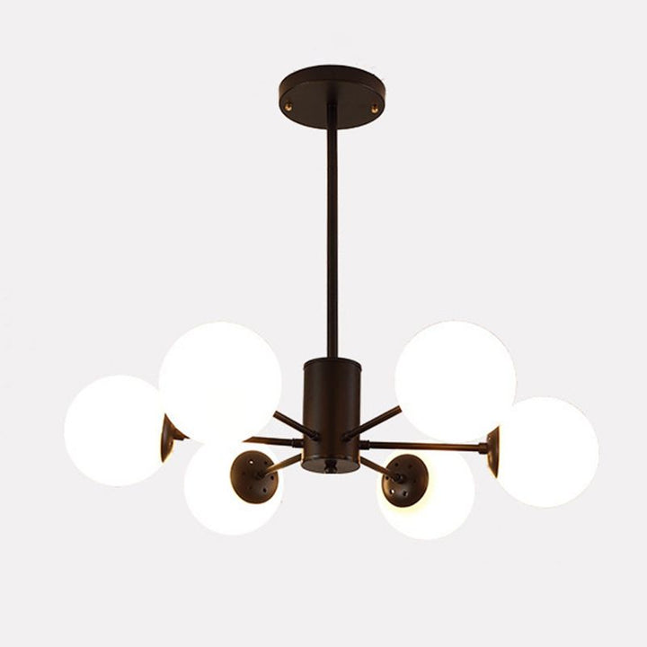 Valentina Moderno LED Semplice Lampade a Sospensione Vetro Metallo Nero/Oro Soggiorno/Camera da Letto