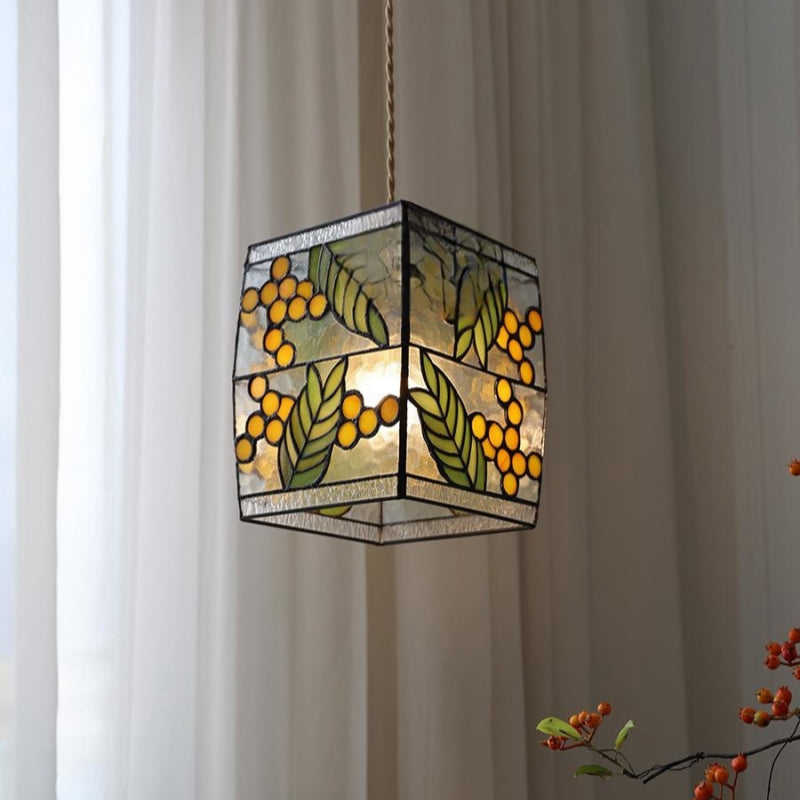 Tiffany Vintage Lampadari Vetro Soggoirono Sala da Pranzo Camera da Letto