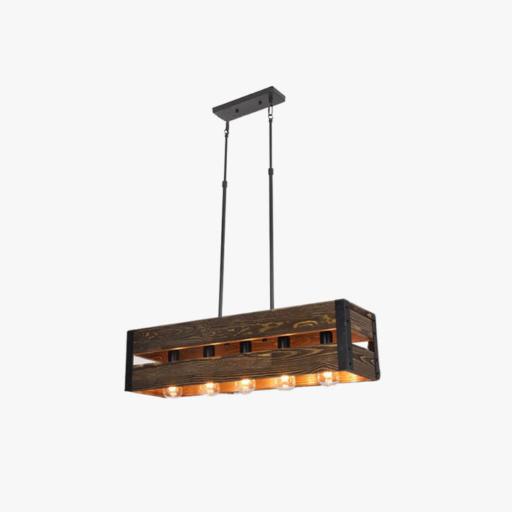 Silva Moderni LED Lampade a sospensione Metallo/Legno Soggiorno/Camera da Letto