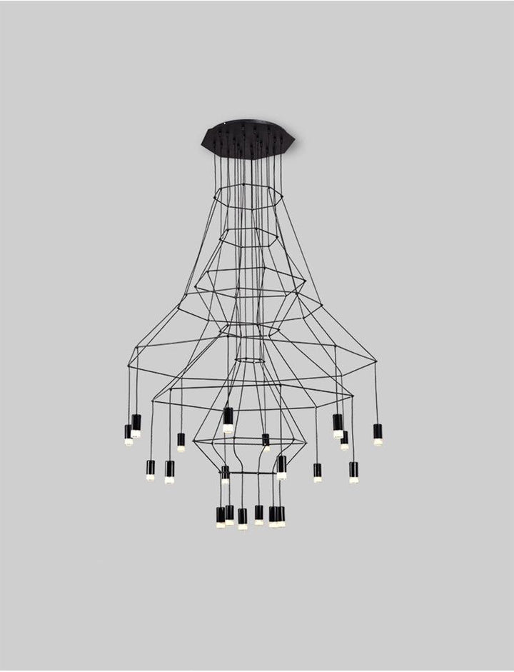 Lines Chandelier - Blowlighting