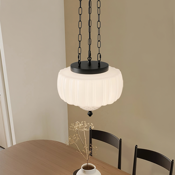 Valentina Moderno Minimalista Metallo Vetro Lampade a Sospensione Sala da Pranzo
