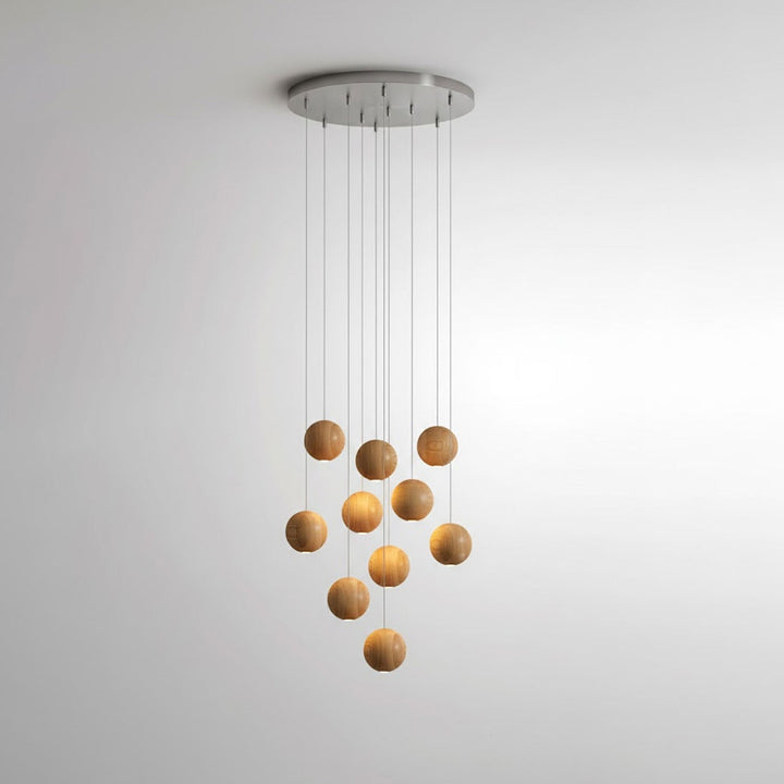 Orbwood grappolo lampada a sospensione