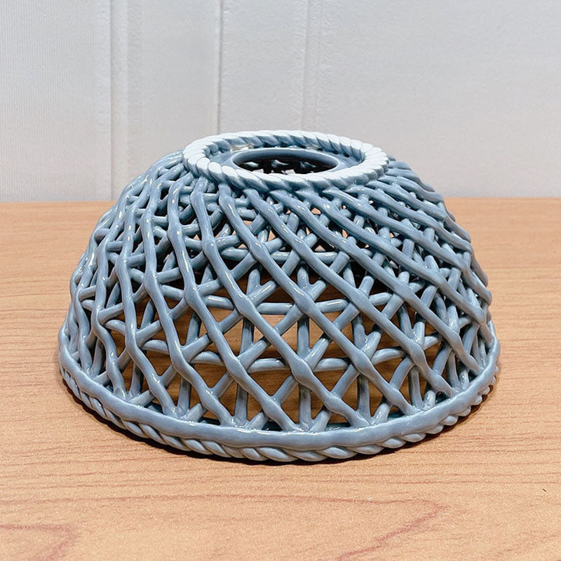 Valentina Moderno Ceramica/Metallo Sospensione Bianco/Blu Soggiorno/Camera da letto