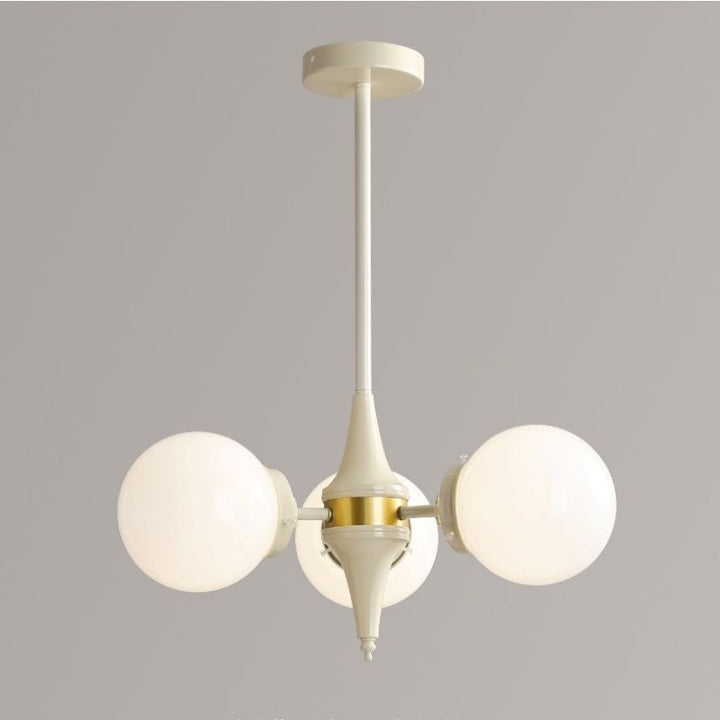 Valentina Moderno Metallo/Vetro Lux Lampadario Oro/Rosso Soggiorno