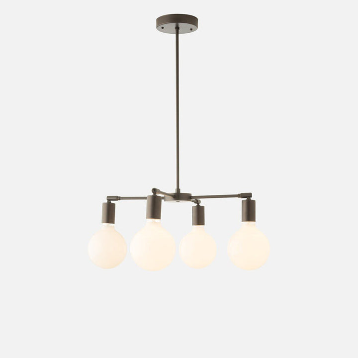 Valentina Moderno LED Metallo Vetro Lampadari Camera da Letto
