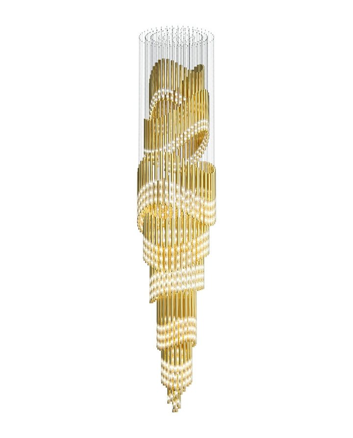 Ovynira lampadario con asta d&
