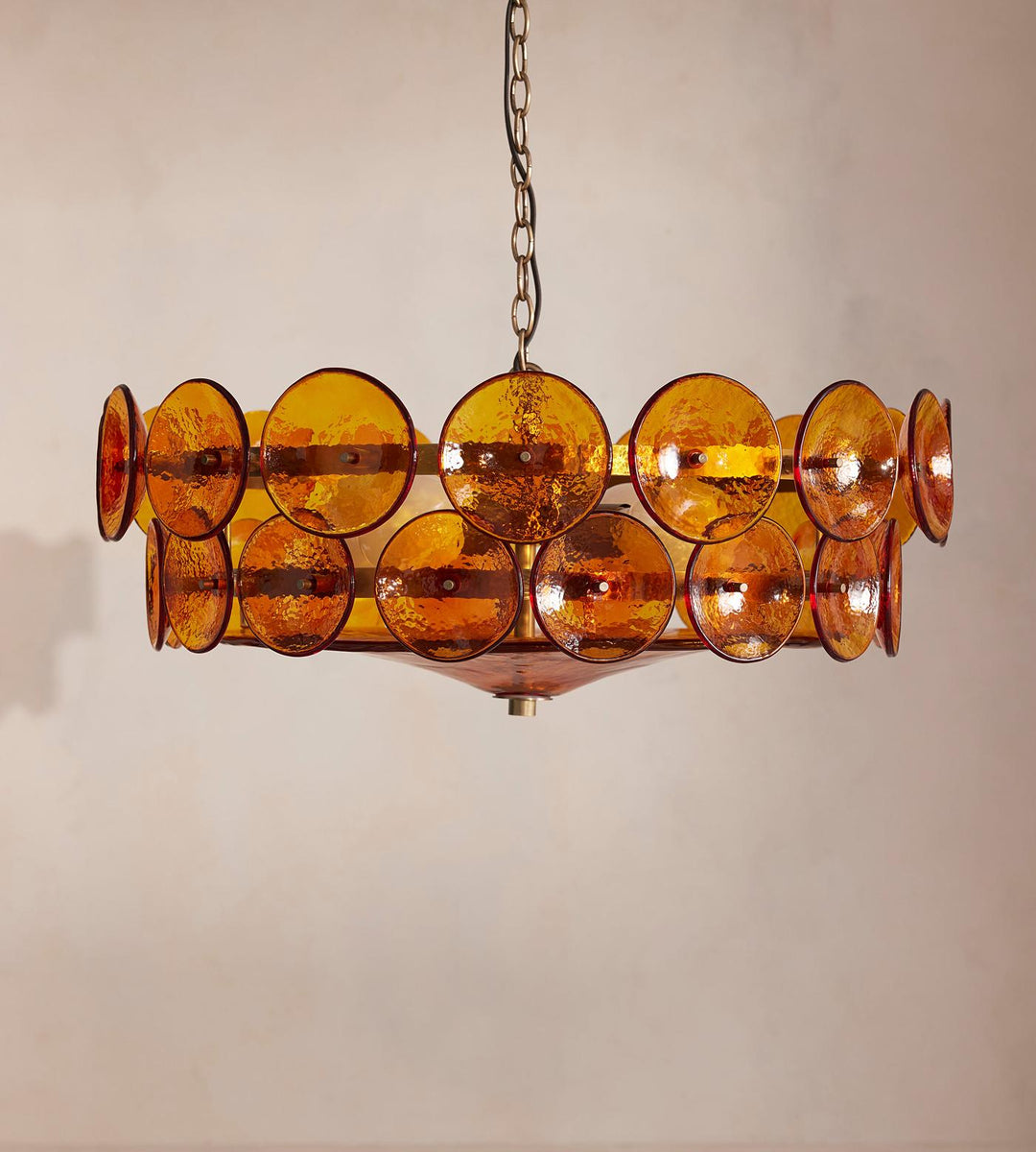 Eirinena lampadario Murano in vetro antico