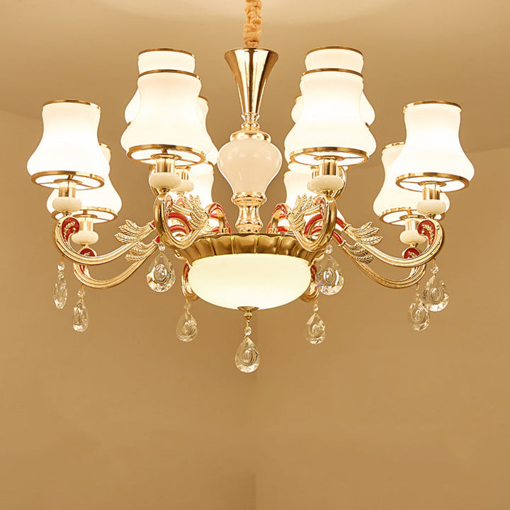 Silva Retro Lampade a Sospensione Metallo Vetro Soggiorno Sala da Pranzo