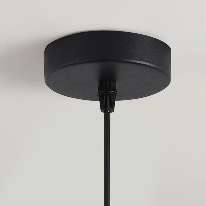 Arisha Elegante Rotondo Metallo Vetro Lampade a Sospensione