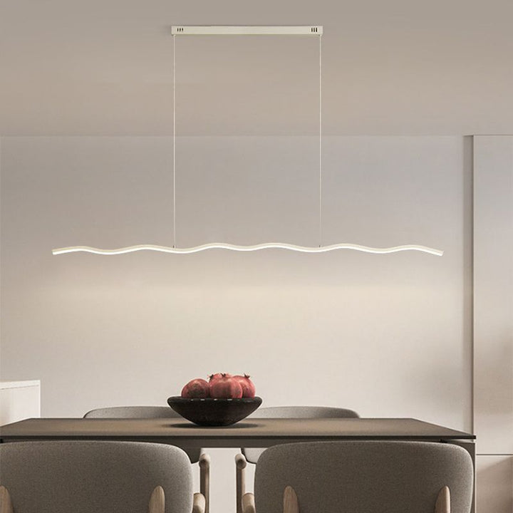 Arisha Moderni LED Lampade a Sospensione Onda Lineare