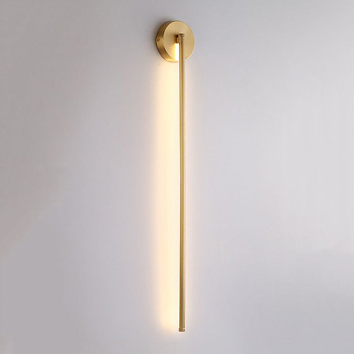 Arisha Moderni LED Minimalismo  Applique Metallo Oro Lineare