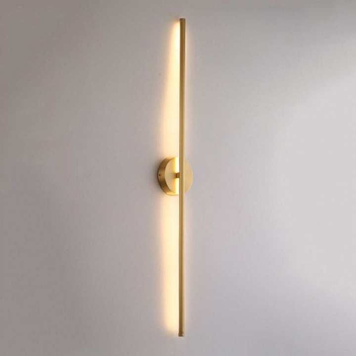 Arisha Moderni LED Minimalismo  Applique Metallo Oro Lineare