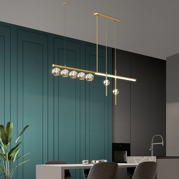 Kristy Lusso Linea Geometria Metallo Lampade a Sospensione