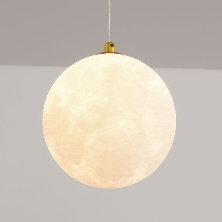 Arisha Lusso Onda Luna Metallo Silicagel Lampade a Sospensione