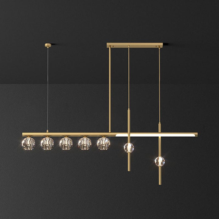 Kristy Lusso Linea Geometria Metallo Lampade a Sospensione