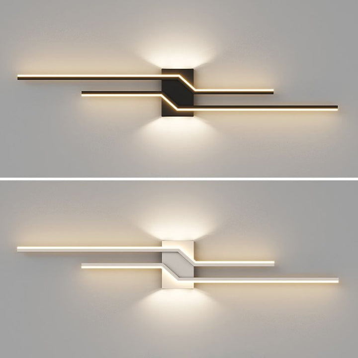Arisha Minimalista LED Lineare Interno Metallo Applique da Parete