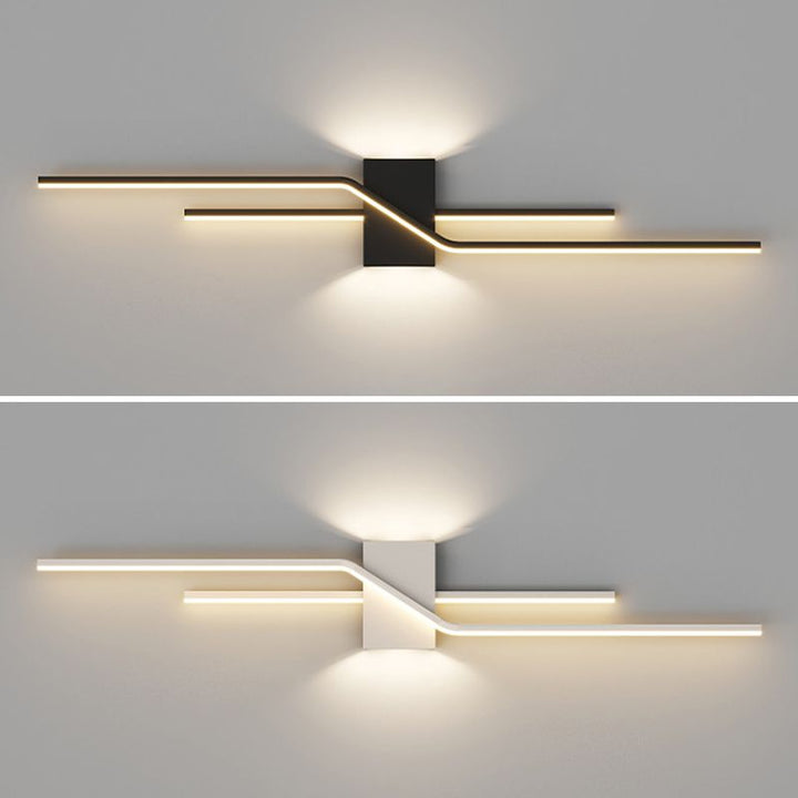 Arisha Minimalista LED Lineare Interno Metallo Applique da Parete