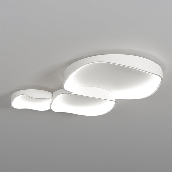 Arisha Moderna LED Irregolare Plafoniera Bianca Onda