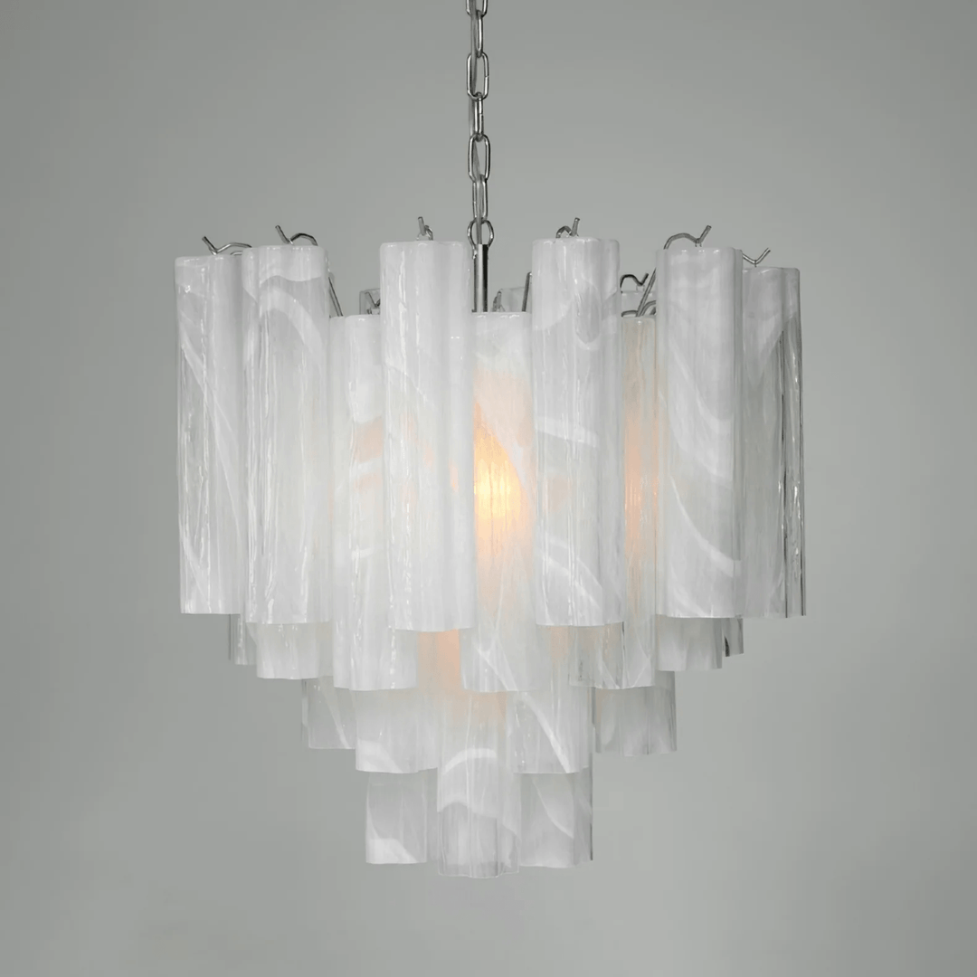 Lioreissa lampadario Tubi in vetro Smerigliato Strati Minimalisti