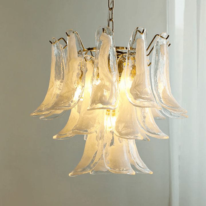 Celiian lampadario petali in vetro di Murano vintage