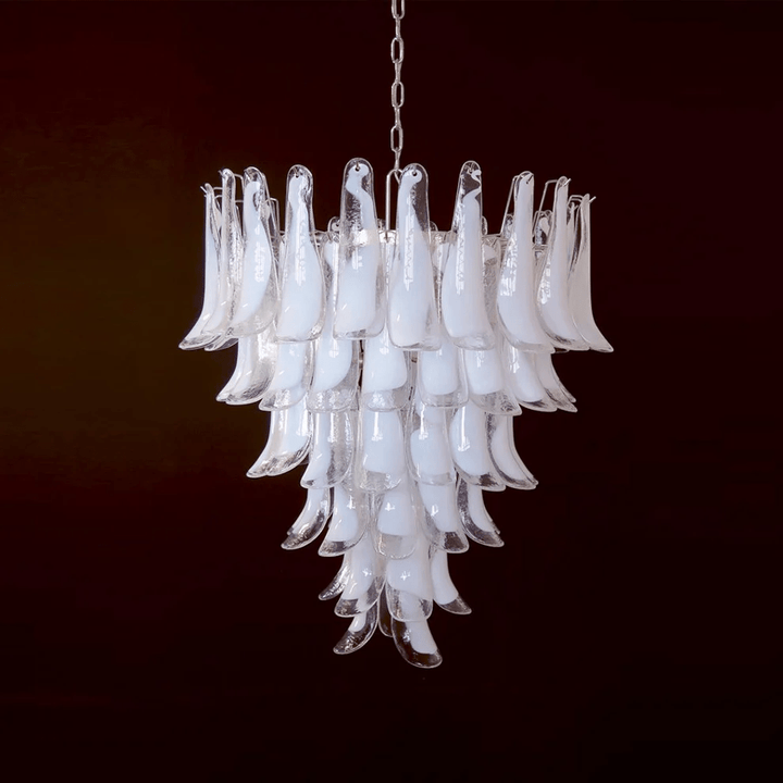 Celiian lampadario petali in vetro di Murano vintage