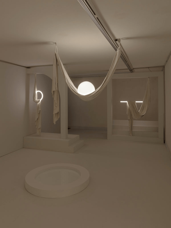 Serelia Drape Hammock lampada a sospensione