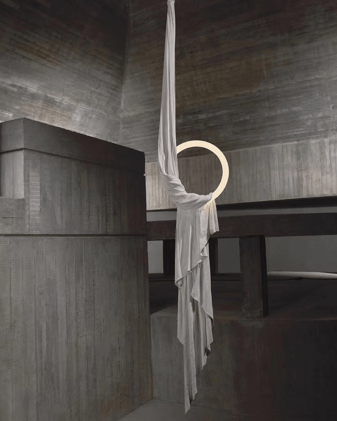 Serelia Drape Hammock lampada a sospensione