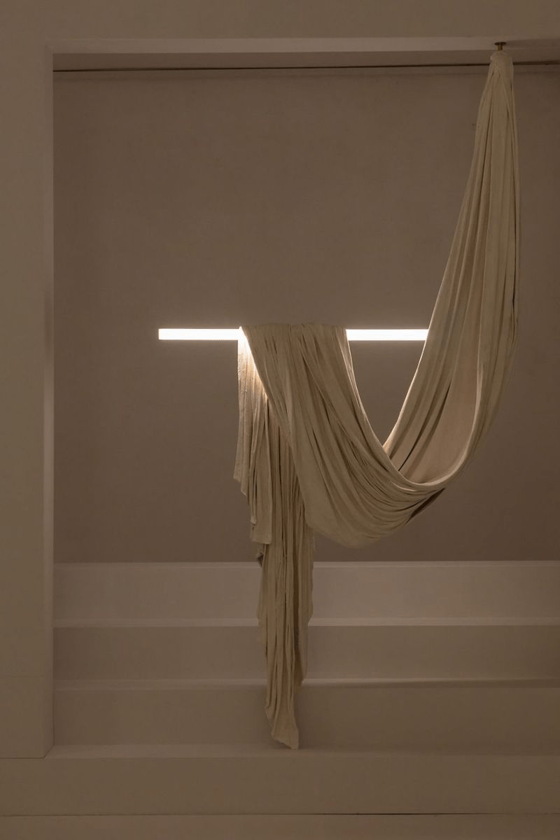 Serelia Drape Hammock lampada a sospensione
