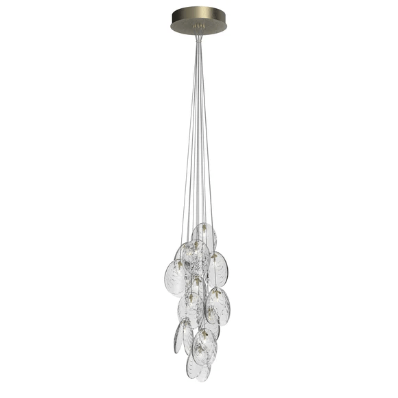 Thalassic lampadario grappolo Architettonico a Gocce
