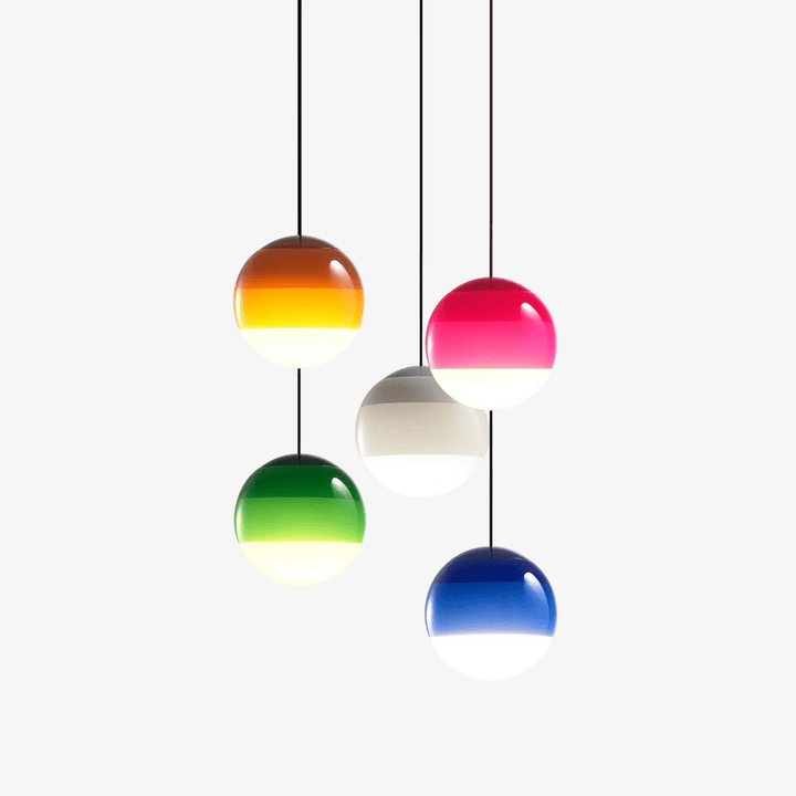 Chromia Orb grappolo lampada a sospensione a globo