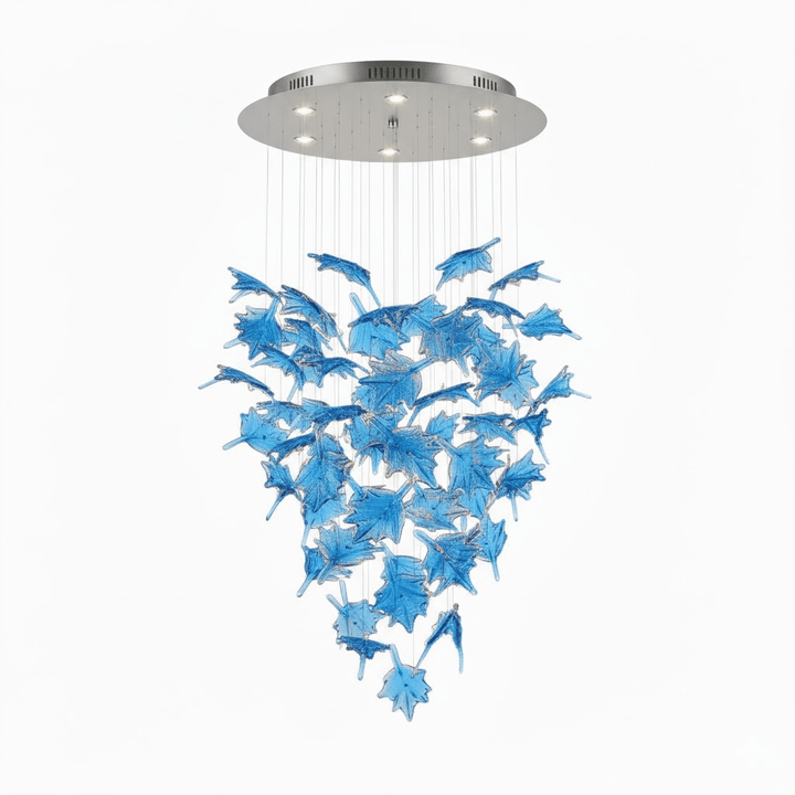 Maple rosone lampadario in Cristallo
