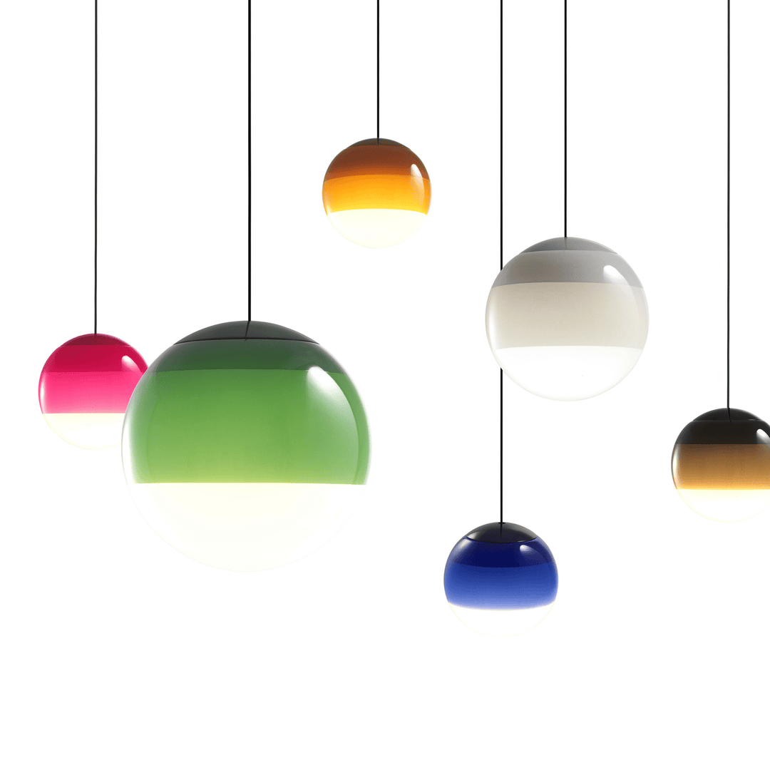 Chromia Orb grappolo lampada a sospensione a globo