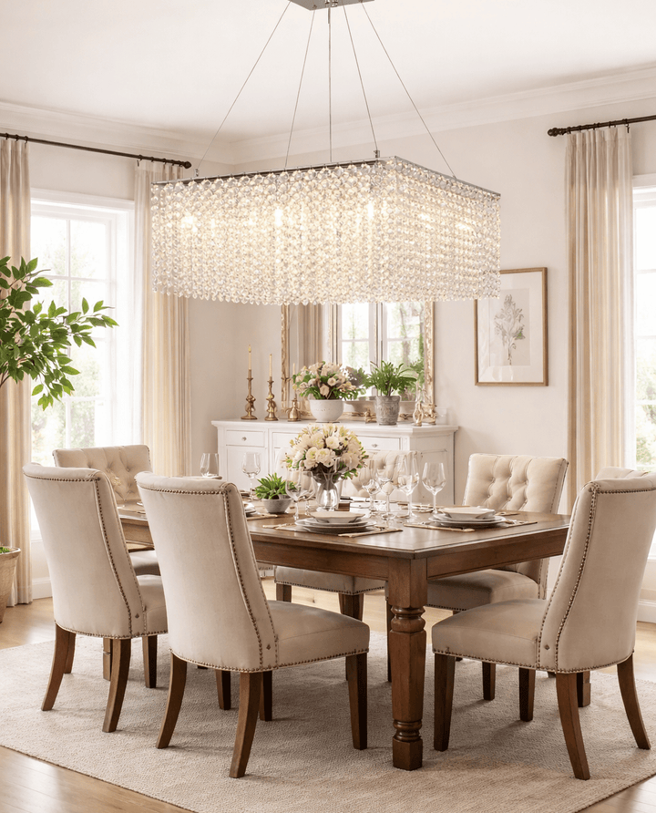 Vantess lampadario Quadro in Cristallo