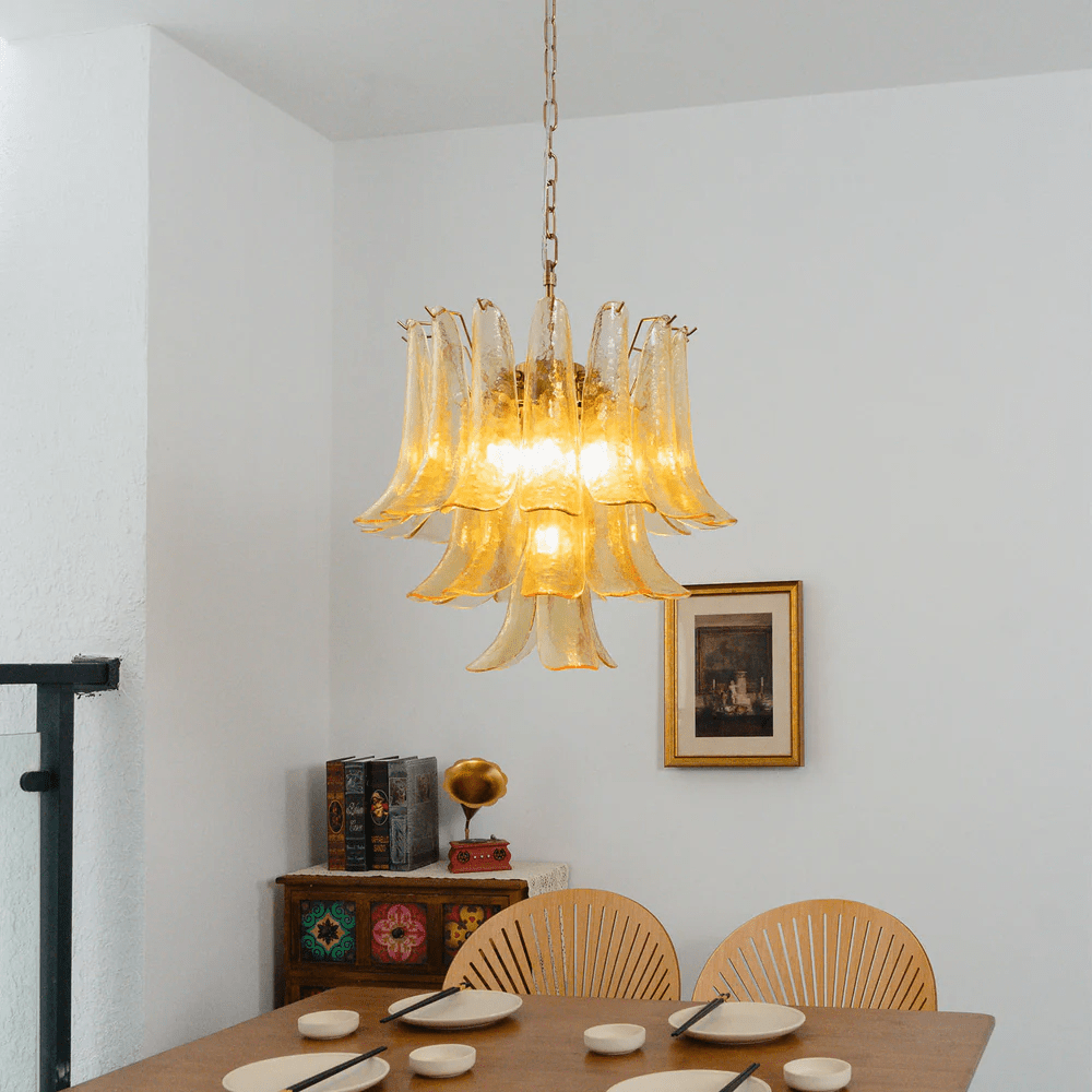 Riverora Amber Cascade lampadario
