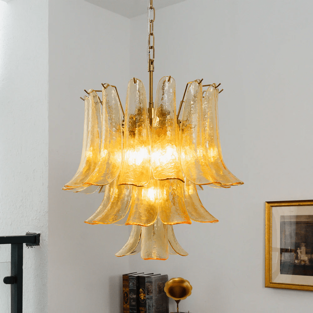 Riverora Amber Cascade lampadario