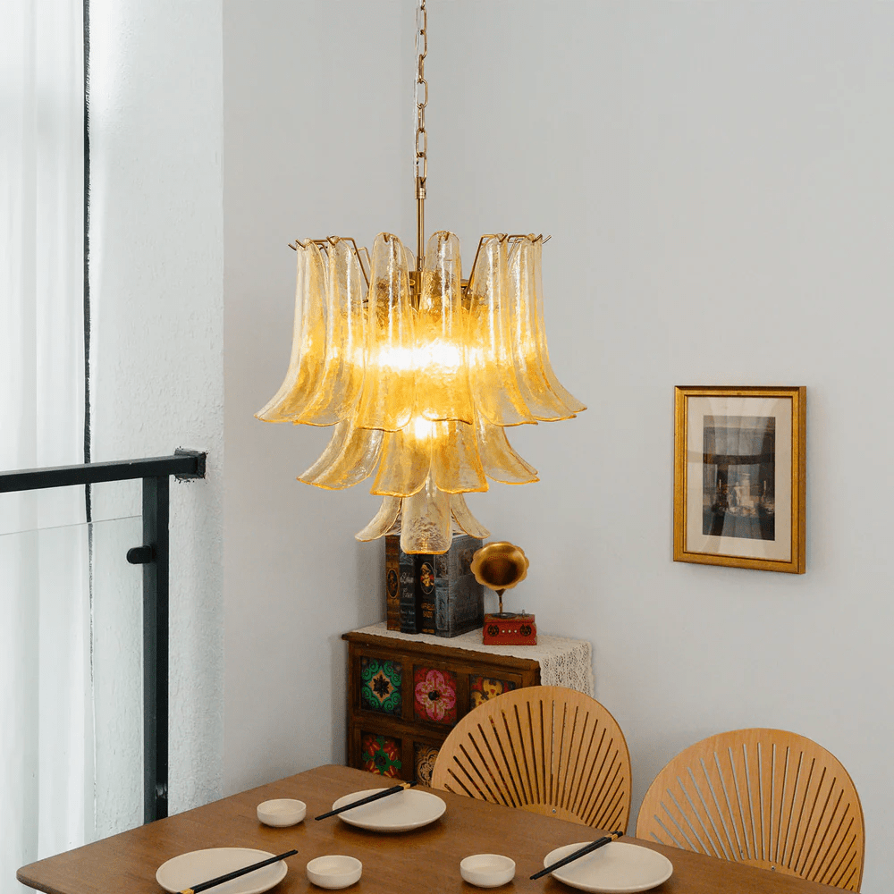Riverora Amber Cascade lampadario