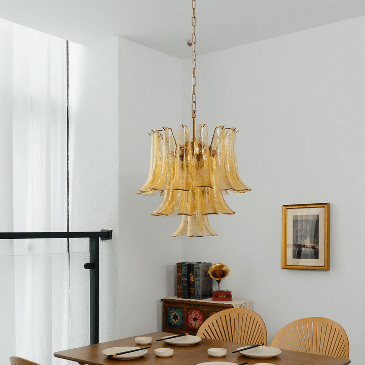 Riverora Amber Cascade lampadario