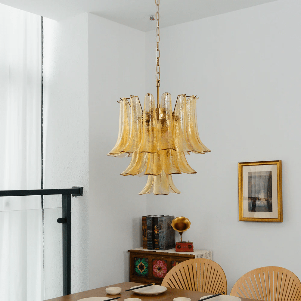 Riverora Amber Cascade lampadario