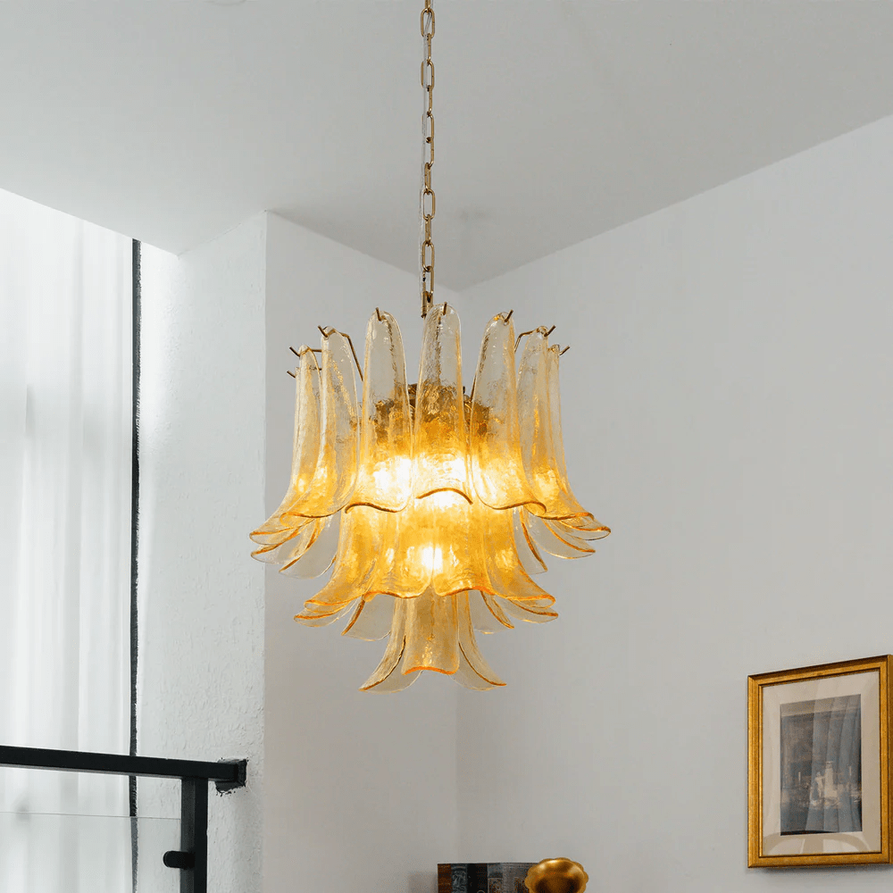 Riverora Amber Cascade lampadario