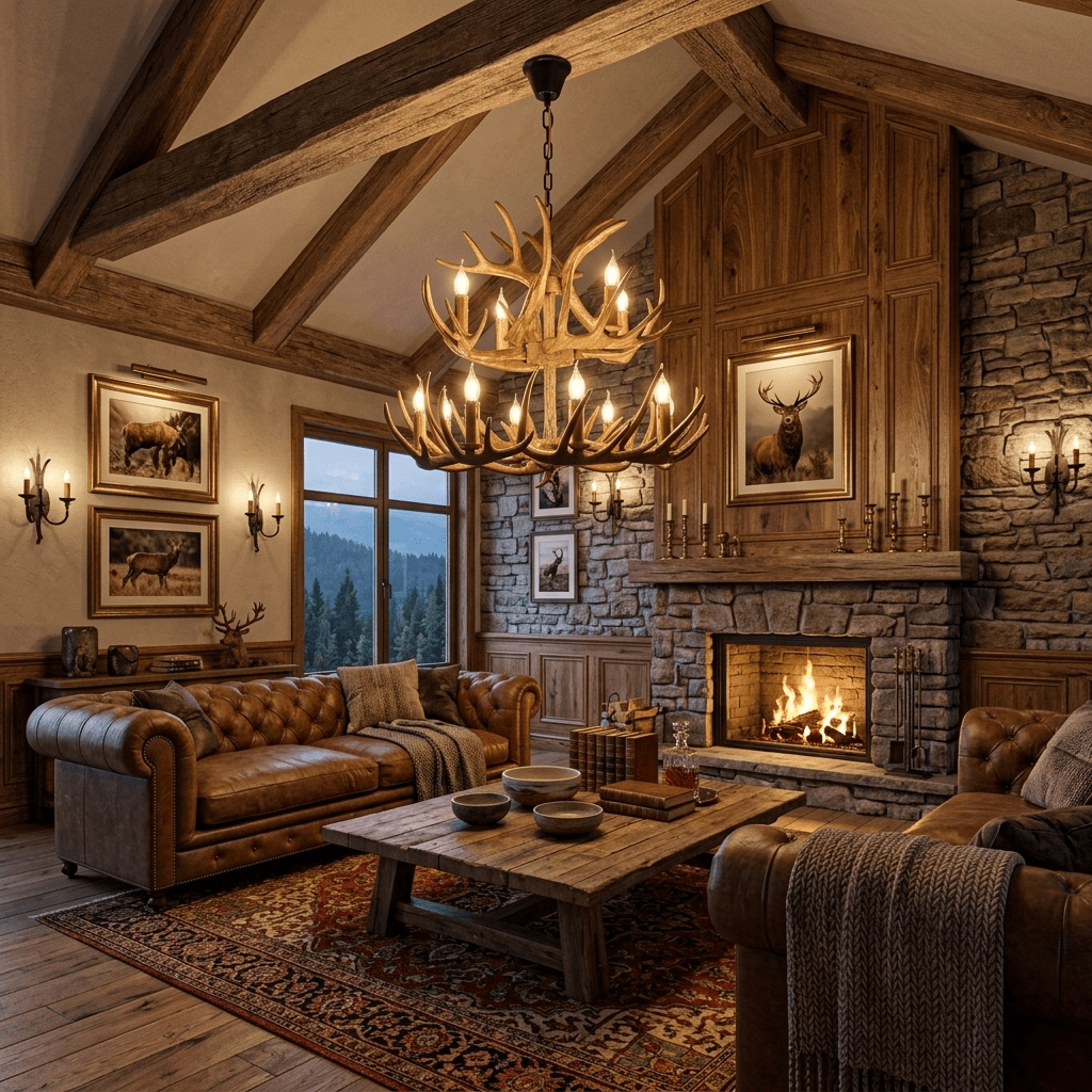 Noreira lampadario Antler Lodge